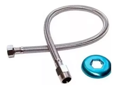 Engate Flexível Docol 607200 com 40cm de Aço Inox Cor Prateado - 3