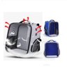 MOCHILA AZUL PET BOLSA TRANSPORTE CAO GATO CACHORRO ASTRONAUTA TRANSPARENTE - 3