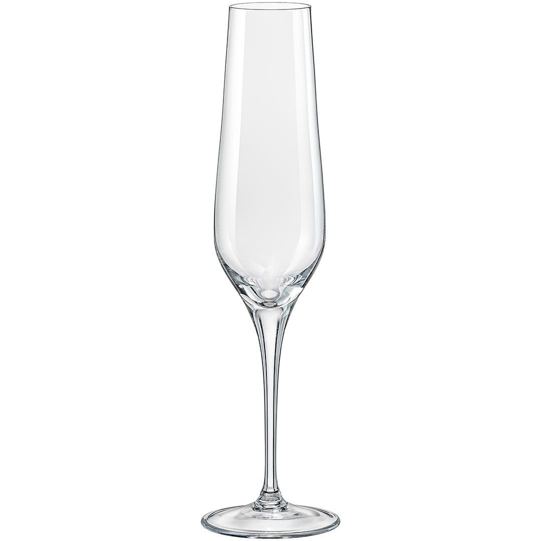 Taça de Cristal Para Champanhe Design Chique Bohemia 195ml - 1