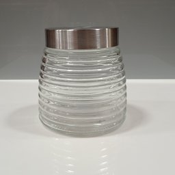 Pote Porta Mantimentos Home&co Vidro 800ml 12x12x12 Cozinha - 4