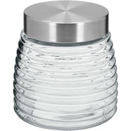 Pote Porta Mantimentos Home&co Vidro 800ml 12x12x12 Cozinha - 1