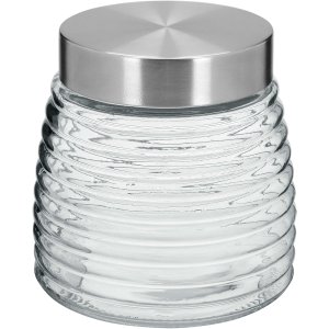 Pote Porta Mantimentos Home&co Vidro 800ml 12x12x12 Cozinha
