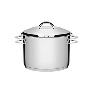 Caldeirão Tramontina Solar em Aço Inox Fundo Triplo com Tampa e Alças 24 Cm 7,8 L Tramontina