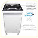 Ver imagem 2 de Balcão de Lavanderia 100% Mdf com Tanque Inox 30lt