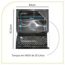 Ver imagem 4 de Balcão de Lavanderia 100% Mdf com Tanque Inox 30lt