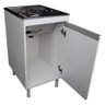 Balcão de Lavanderia 100% Mdf com Tanque Inox 30lt - 5