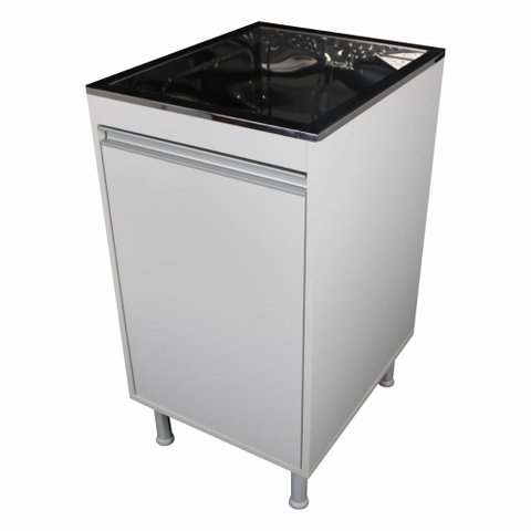 Balcão de Lavanderia 100% Mdf com Tanque Inox 30lt