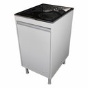 Ver imagem 1 de Balcão de Lavanderia 100% Mdf com Tanque Inox 30lt
