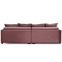 Ver imagem 7 de Sofá Retrátil e Reclinável 2,50m Mariah Veludo Rose Madelina Decor