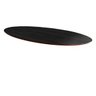 Mesa de Jantar Saarinen Oval 1,80x1,00m - Madeira MDF Tatu Bola Móveis Dual Black Preto - 2
