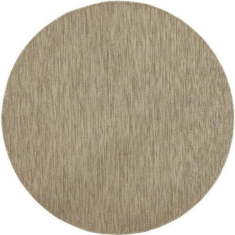 Tapete New Boucle 100 Redondo Palha 72/71