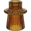 Ver imagem 2 de Castiçal Porta Vela Decorativo Home&co Vidro 7x6x6cm Âmbar