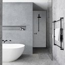 Ver imagem 1 de Papel de Parede Lavavel para Banheiro Cozinha Revestimento Silestone Cinza Stellar Tacolado 0,58 X 1