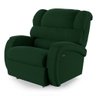 Poltrona do Papai Reclinável Napoli Power Touch Usb Veludo Verde Fh1 - D'rossi - 1