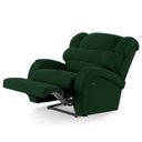 Ver imagem 7 de Poltrona do Papai Reclinável Napoli Power Touch Usb Veludo Verde Fh1 - D'rossi