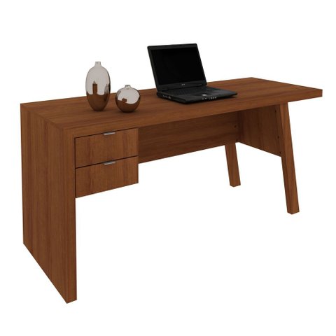 Mesa para Escritório 1,63m 2 Gavetas Várias Cores Me4122 Tecnomóbili