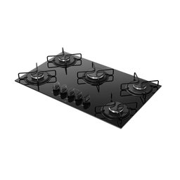 Cooktop a Gás Atlas 5 Bocas Agile Up Preto - Bivolt - 2