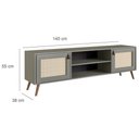 Ver imagem 2 de Rack Viena 140cm Verti