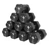Jogo de Dumbbells Kit 12 a 30kg Lion Monobloco Aço Injetado - 6