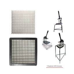 Faca Picador Cabrita Cortador De Legumes 6mm Médio e Grande - 3