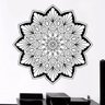 Adesivo de Parede Mandala Cor Única 81-Grande 80x80cm - 1