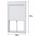Ver imagem 3 de Porta com Persiana Integrada Automatizada Branca 120x235 cm