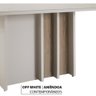 Mesa de Jantar com 4 Cadeiras Herval, Off White - Mh 5314/ Mh 3231 - 4
