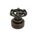 Ver imagem 5 de Acabamento Industrial Rustico Registro Pressão Gaveta Ouro Velho Base Luxo Metal 1/4 de Volta