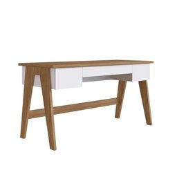 Escrivaninha 03 Gavetas Trend Home Office - Artesano Off White - 2