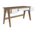 Ver imagem 4 de Escrivaninha 03 Gavetas Trend Home Office - Artesano Off White