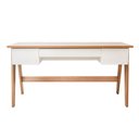 Ver imagem 3 de Escrivaninha 03 Gavetas Trend Home Office - Artesano Off White