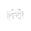 Ver imagem 5 de Escrivaninha 03 Gavetas Trend Home Office - Artesano Off White