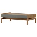 Ver imagem 6 de Mesa de Centro para Sala de Estar Retangular Esdras F06 Oak Ferrolack - Lyam Decor
