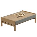 Ver imagem 1 de Mesa de Centro para Sala de Estar Retangular Esdras F06 Oak Ferrolack - Lyam Decor