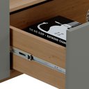 Ver imagem 7 de Mesa de Centro para Sala de Estar Retangular Esdras F06 Oak Ferrolack - Lyam Decor