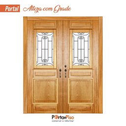 Kit Portal Duplo Alteza com Grade 170x215cm Mapaf - 2