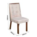 Ver imagem 3 de Conjunto Mesa de Jantar Bom Pastor River Fly 4 Cadeiras
