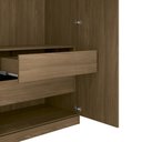 Ver imagem 7 de Guarda Roupa Casal 6 Portas Ripado Espelho e Pes Buriti Santos Andira