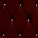 Ver imagem 3 de Cabeceira King Size Cama Box de Casal Quarto Estofada Barcelona 198cm:suede Marsala