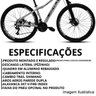 Bicicleta Aro 29 com Câmbio Traseiro Shimano Feeling Preto/rosa - 5