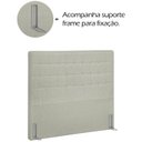 Ver imagem 5 de Cabeceira Solteiro 90 cm Lonnd Linho SL 76 Peer