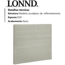Ver imagem 3 de Cabeceira Solteiro 90 cm Lonnd Linho SL 76 Peer