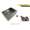 Ver imagem 2 de Cuba Cozinha Gourmet Inox Com Acessório 60x60 Cm AJB AJB STORE