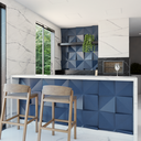 Ver imagem 2 de 5 Placas Revestimento 3d Decorativo 50cmx50cm Kit Teto Cubos