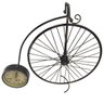 Relogio de Mesa Vintage Bicicleta Passaro Retro Decoraçao Bancada Casa Quarto Sala Cozinha Jardim En - 4