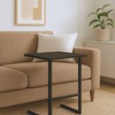 Ver imagem 2 de Mesinha Lateral Apoio Sofa Pés de Ferro Industrial Preto