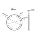 Ver imagem 2 de Porta Grelha Elleve Redondo 150mm Gold Linear