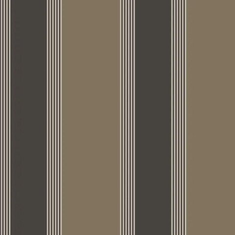 Papel de Parede Thema Listrado Marrom 28877