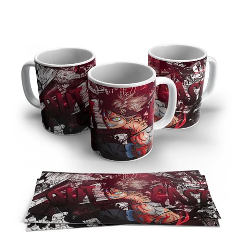 Caneca de Porcela Anime Black Cover Modelo 35