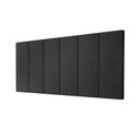 Ver imagem 3 de Painel Cabeceira Cama Casal 1,60 Million Preto